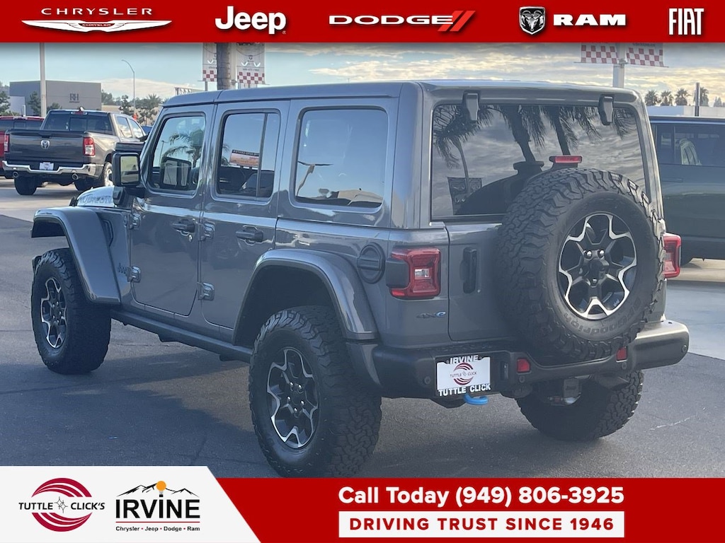 Used 2021 Jeep Wrangler 4xe Unlimited Rubicon SUV