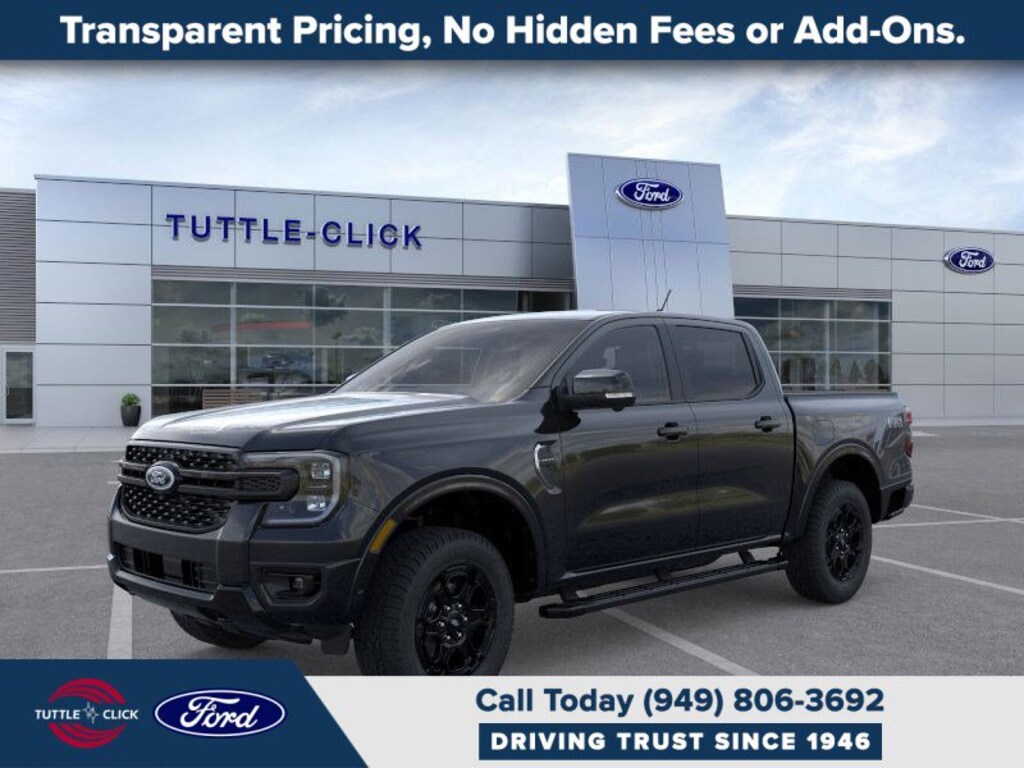 New 2025 Ford Ranger LARIAT Truck SuperCrew