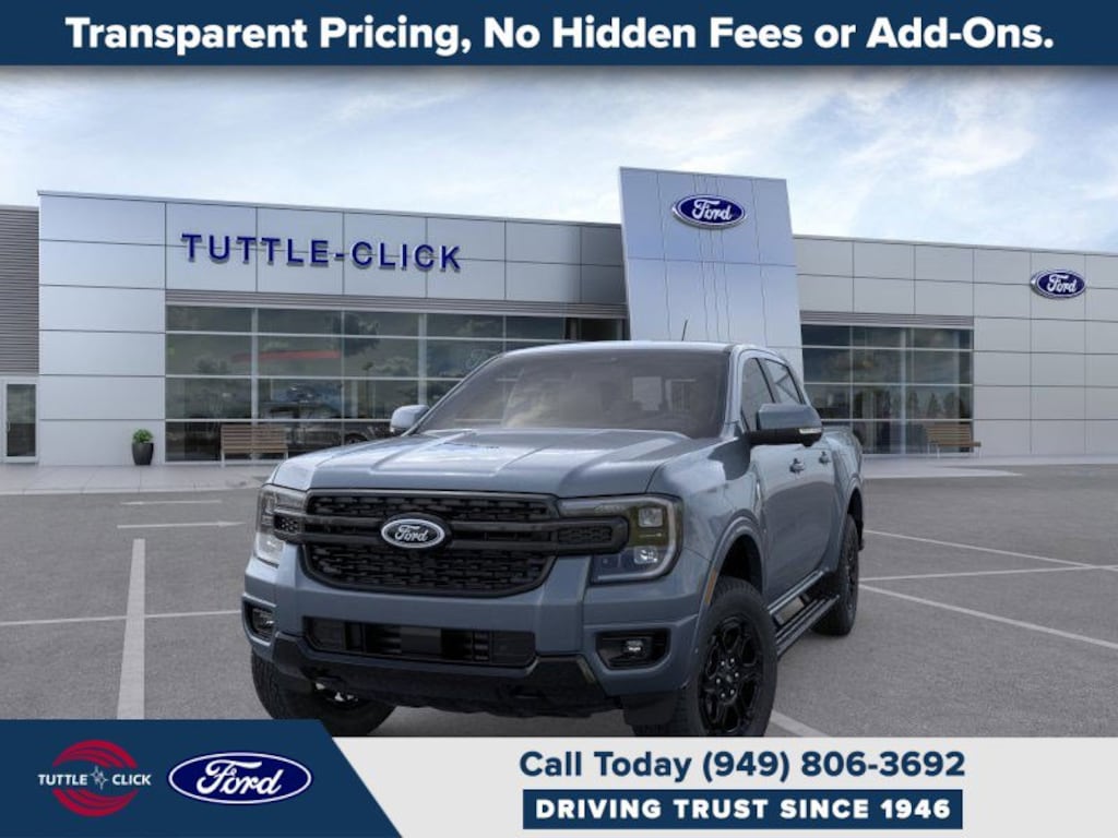 New 2025 Ford Ranger LARIAT Truck SuperCrew