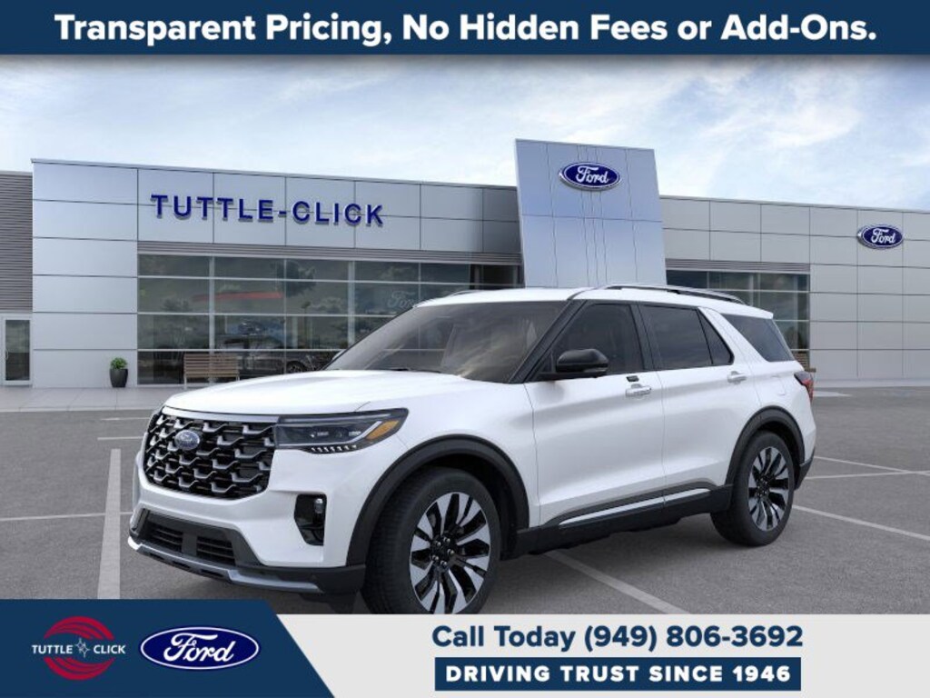 New 2026 Ford Explorer Platinum SUV