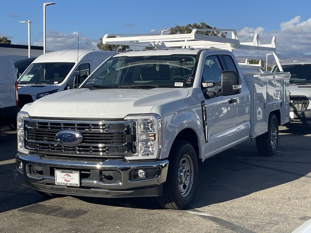 New 2026 Ford Super Duty F-350 SRW XL SCELZI 9' UTILITY BODY Truck Super Cab