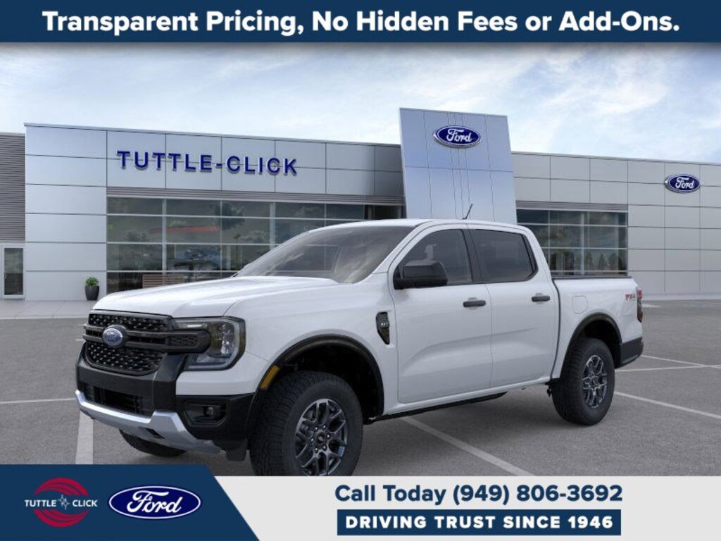 New 2025 Ford Ranger XLT Truck SuperCrew