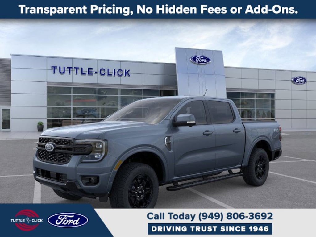 New 2025 Ford Ranger LARIAT Truck SuperCrew