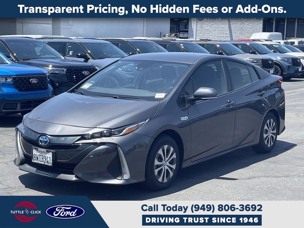 Used 2021 Toyota Prius Prime LE Hatchback