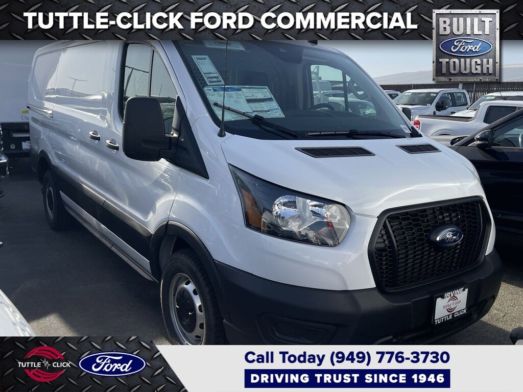 New 2024 Ford Transit Cargo Van SHELVES & PARTITION Van Low Roof Van