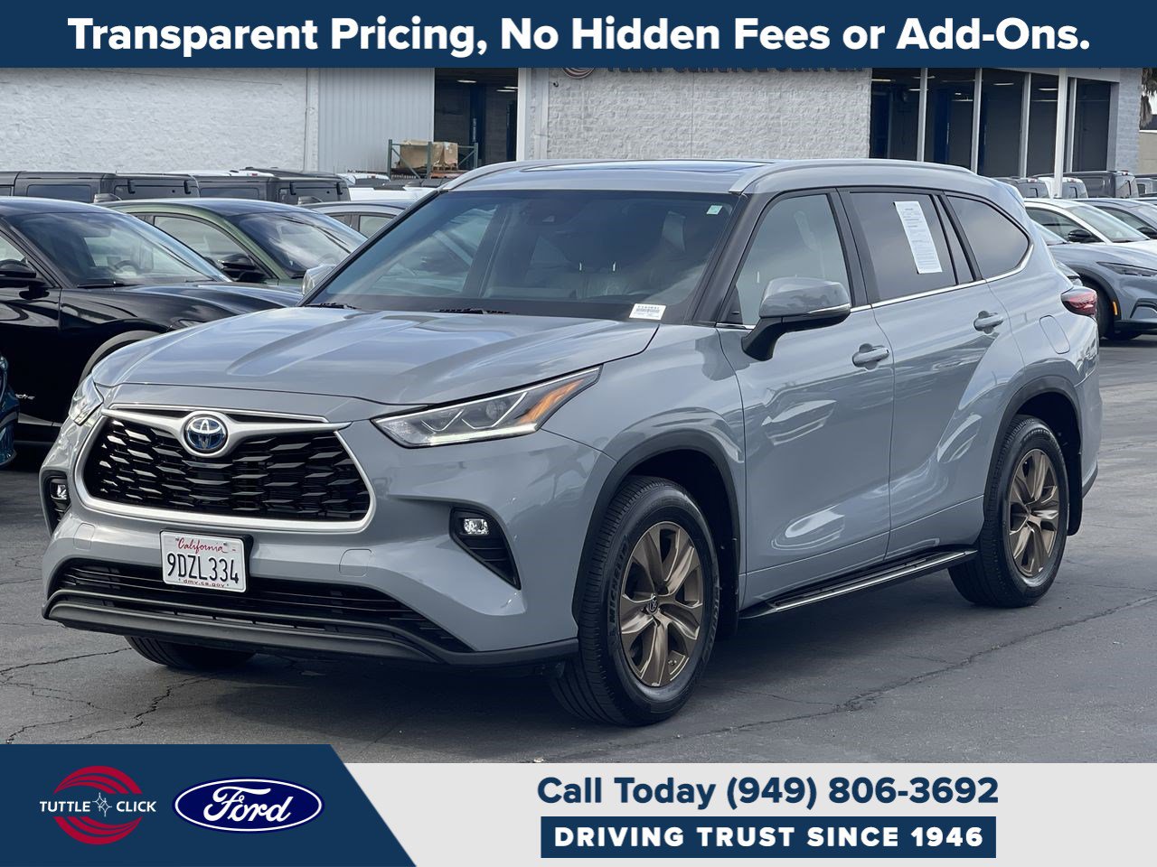 2023 Toyota Highlander Hybrid Bronze Edition photo 2