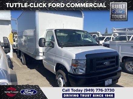 2025 Ford E-Series Cutaway MARATHON 16' CUBE BOX Truck