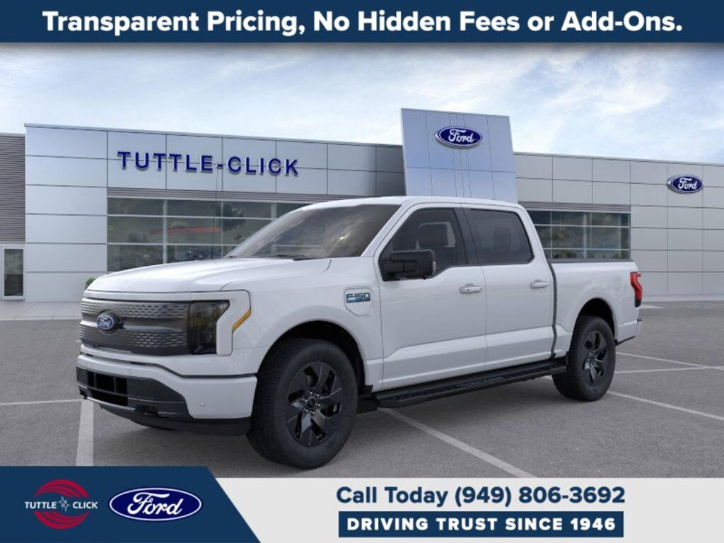New 2025 Ford F-150 Lightning Flash Truck SuperCrew Cab