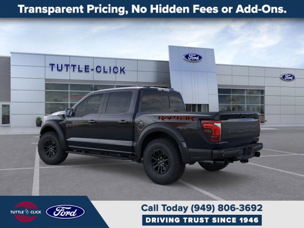 New 2025 Ford F-150 Raptor Truck SuperCrew Cab