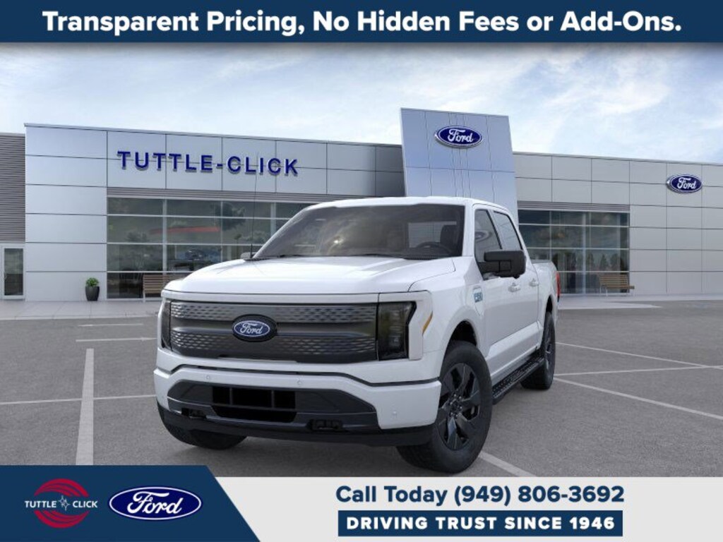 New 2025 Ford F-150 Lightning Flash Truck SuperCrew Cab