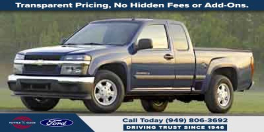 Used 2004 Chevrolet Colorado ZQ8 Truck Extended Cab
