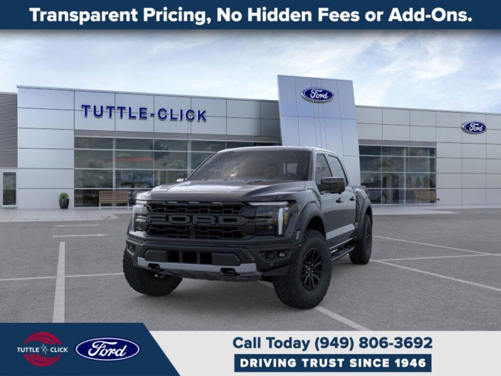 New 2025 Ford F-150 Raptor Truck SuperCrew Cab
