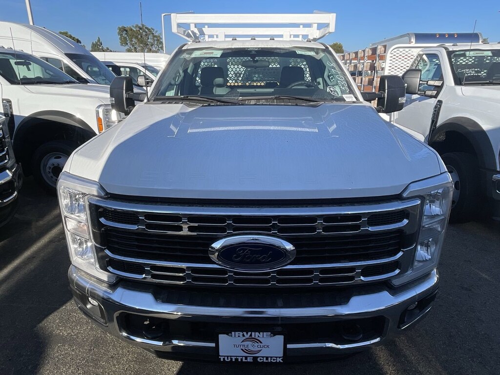 New 2024 Ford Super Duty F-350 DRW Diesel XL ROYAL 12' CONTRACTOR Truck Regular Cab