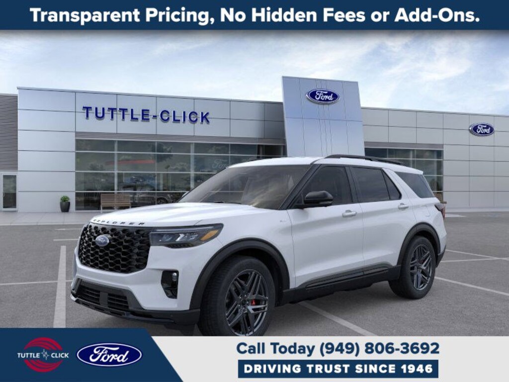 New 2026 Ford Explorer ST-Line SUV