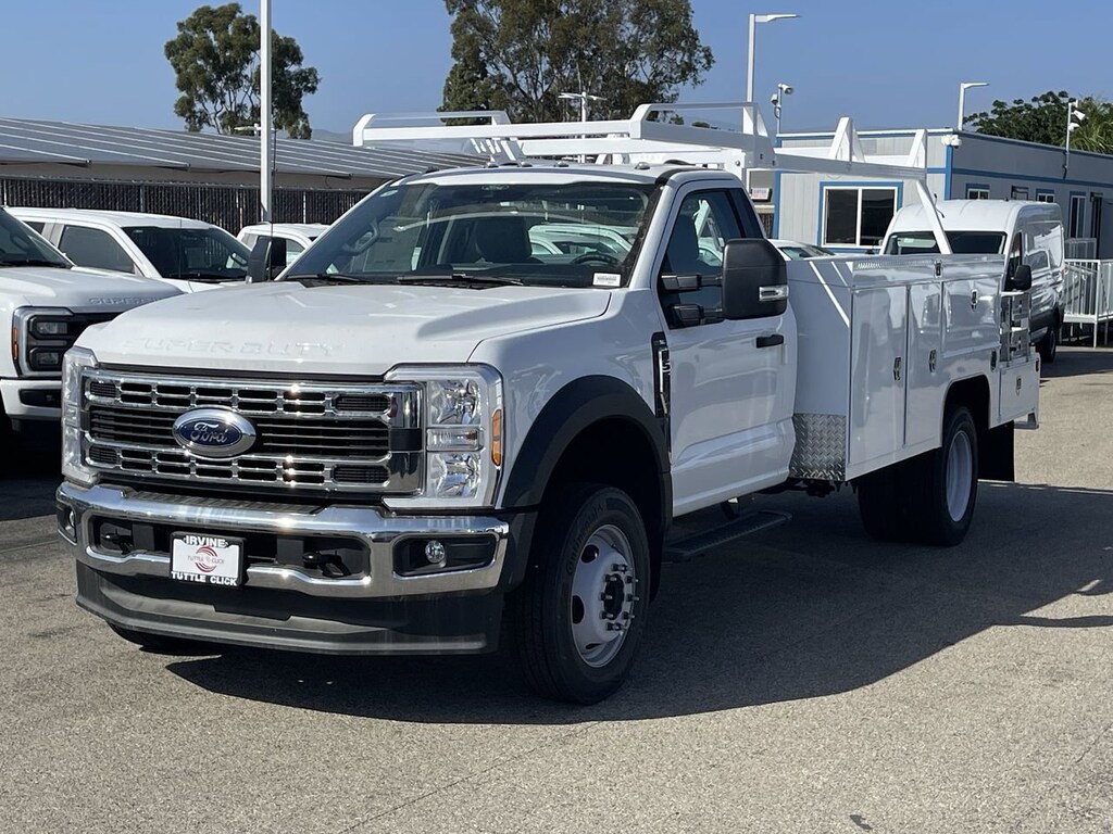 New 2024 Ford Super Duty F-550 DRW XL SCELZI 12' COMBO Truck Standard Cab