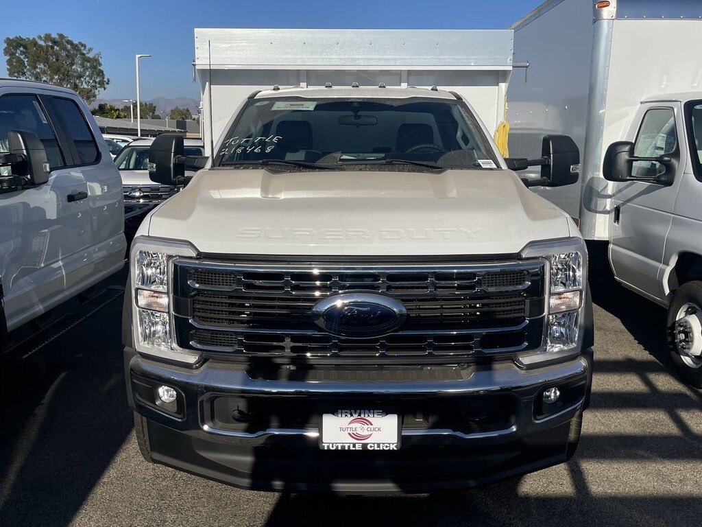 New 2024 Ford Super Duty F-450 DRW Diesel XL SCELZI 12' GARDNER DUMP Truck Regular Cab