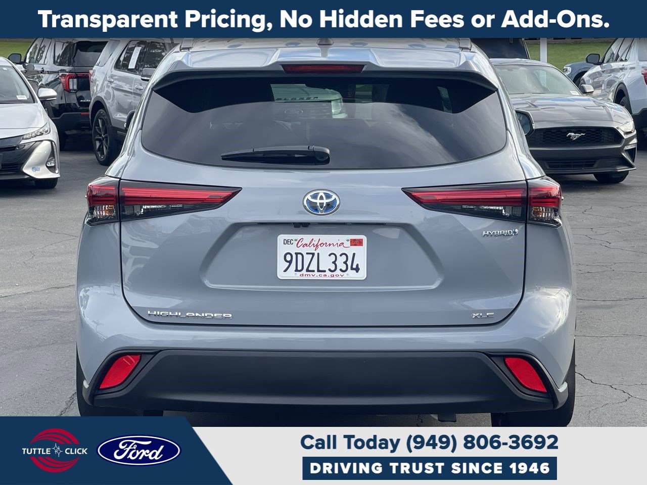 2023 Toyota Highlander Hybrid Bronze Edition photo 4