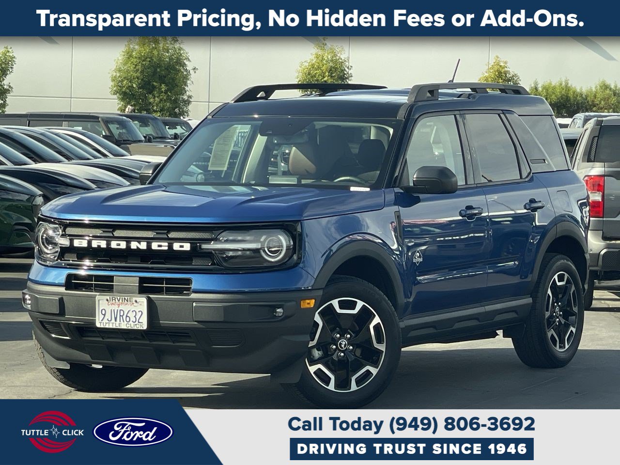 2023 Ford Bronco Sport Outer Banks — photo 1 of 23