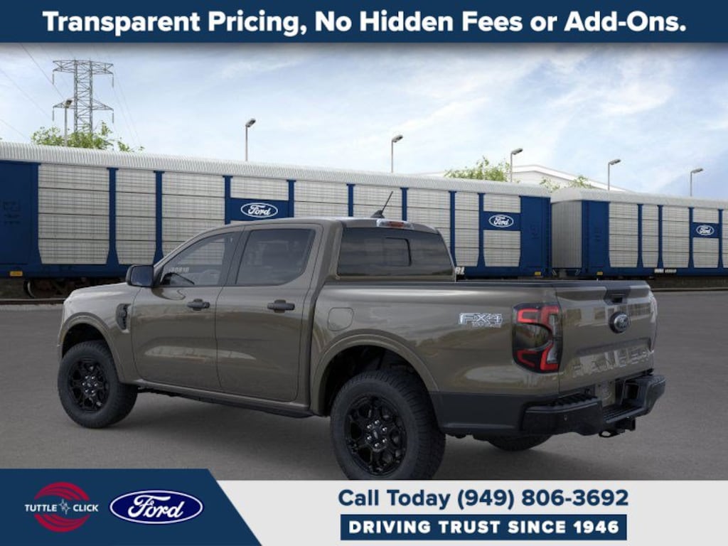 New 2025 Ford Ranger XLT Truck SuperCrew
