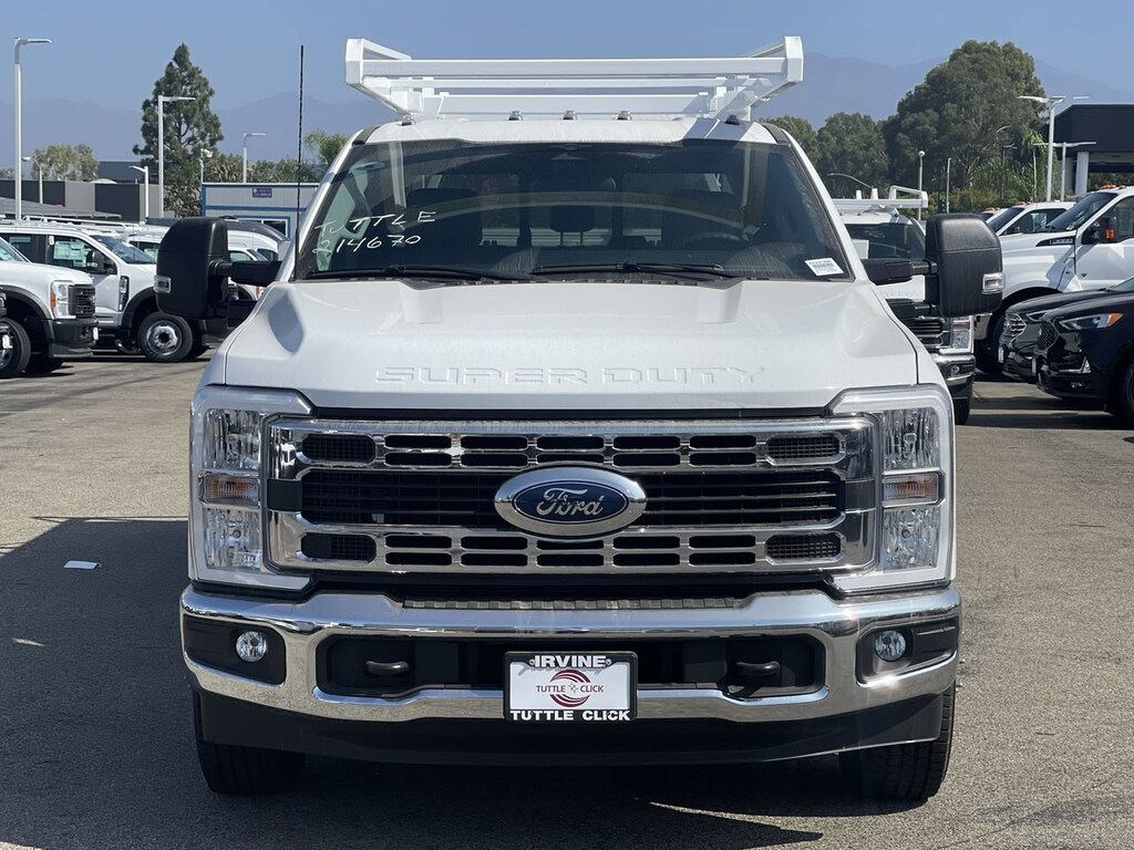 New 2023 Ford Super Duty F-350 DRW SCELZI 9' UTILITY Truck Crew Cab