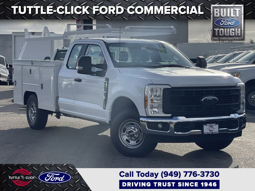 New 2024 Ford Super Duty F-250 SRW XL SCELZI 8' UTILITY Truck Super Cab