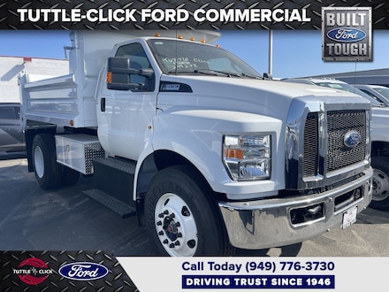 2026 Ford S-DTY F-650 SCELZI 10' RUGBY DUMP Truck Regular Cab