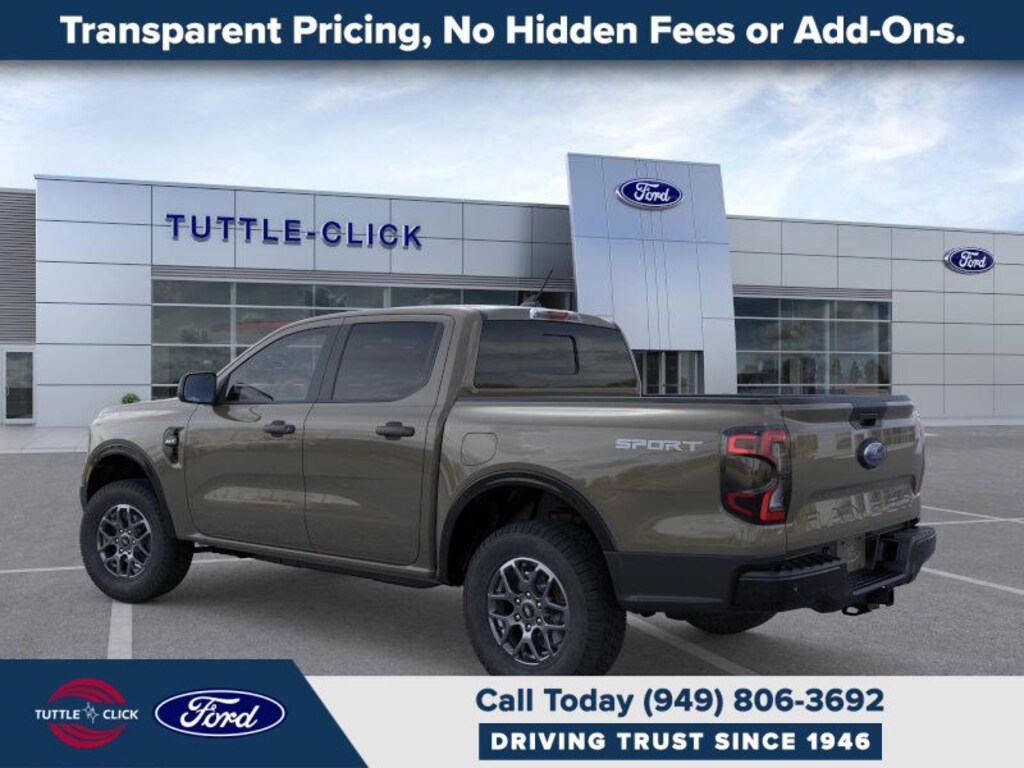 New 2025 Ford Ranger XLT Truck SuperCrew