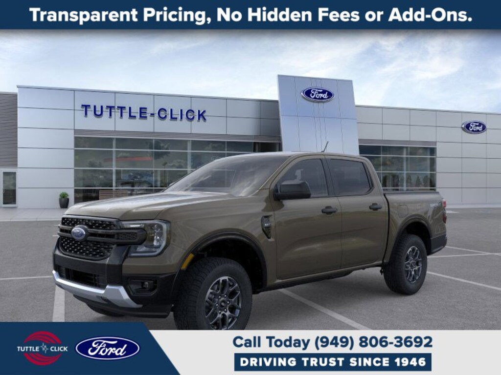 New 2025 Ford Ranger XLT Truck SuperCrew