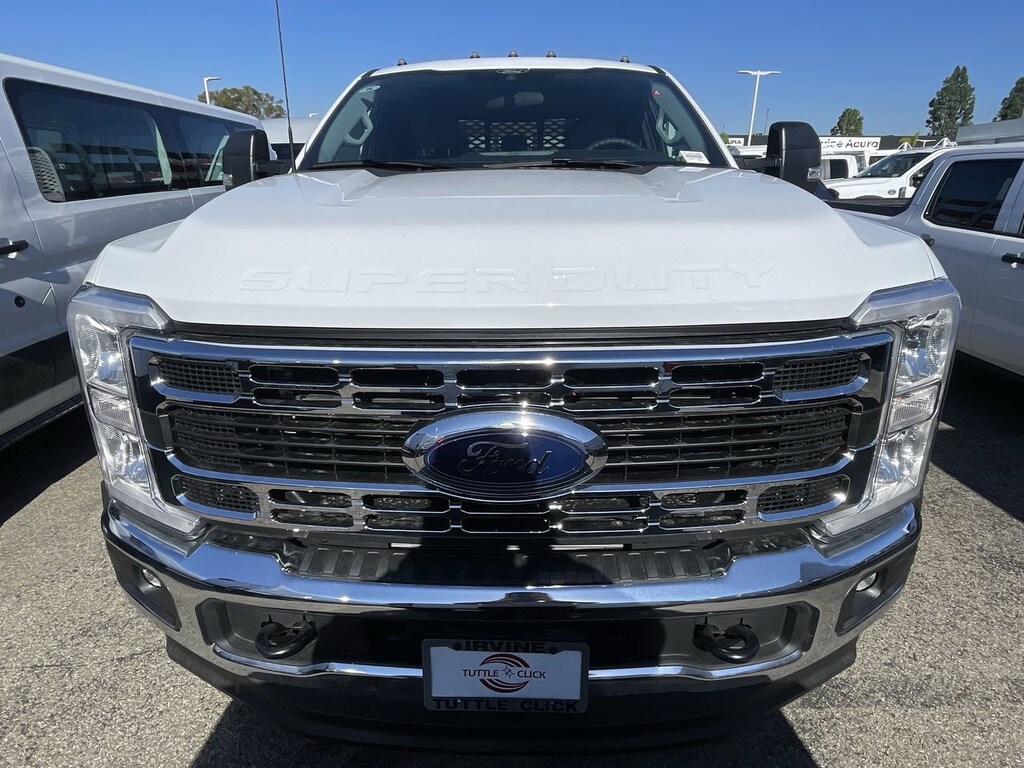 New 2026 Ford Super Duty F-550 DRW Diesel XL SCELZI 12' STAKE BED Truck Super Cab