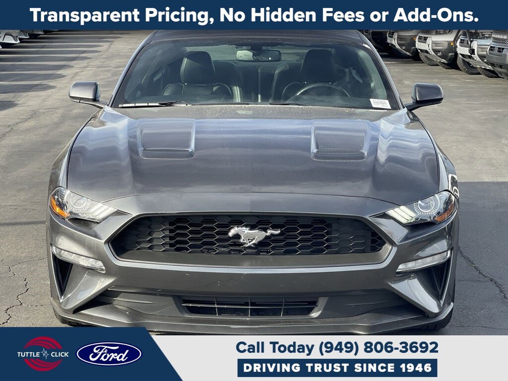 Used 2018 Ford Mustang EcoBoost Coupe