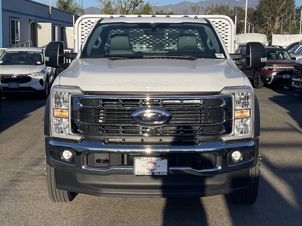 New 2024 Ford Super Duty F-550 DRW SCELZI 16' STAKE BED Truck Standard Cab