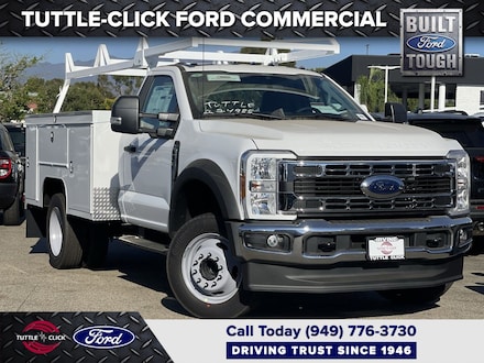2024 Ford Super Duty F-450 DRW SCELZI 9' UTILITY Truck Regular Cab