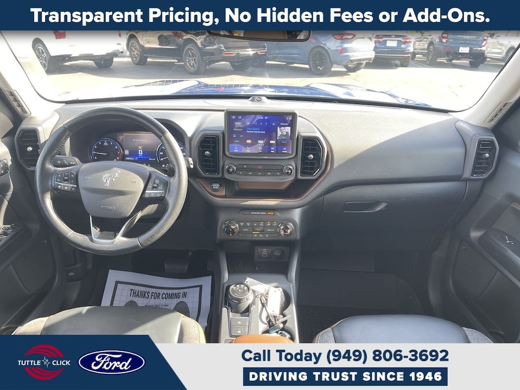 Used 2023 Ford Bronco Sport Outer Banks SUV