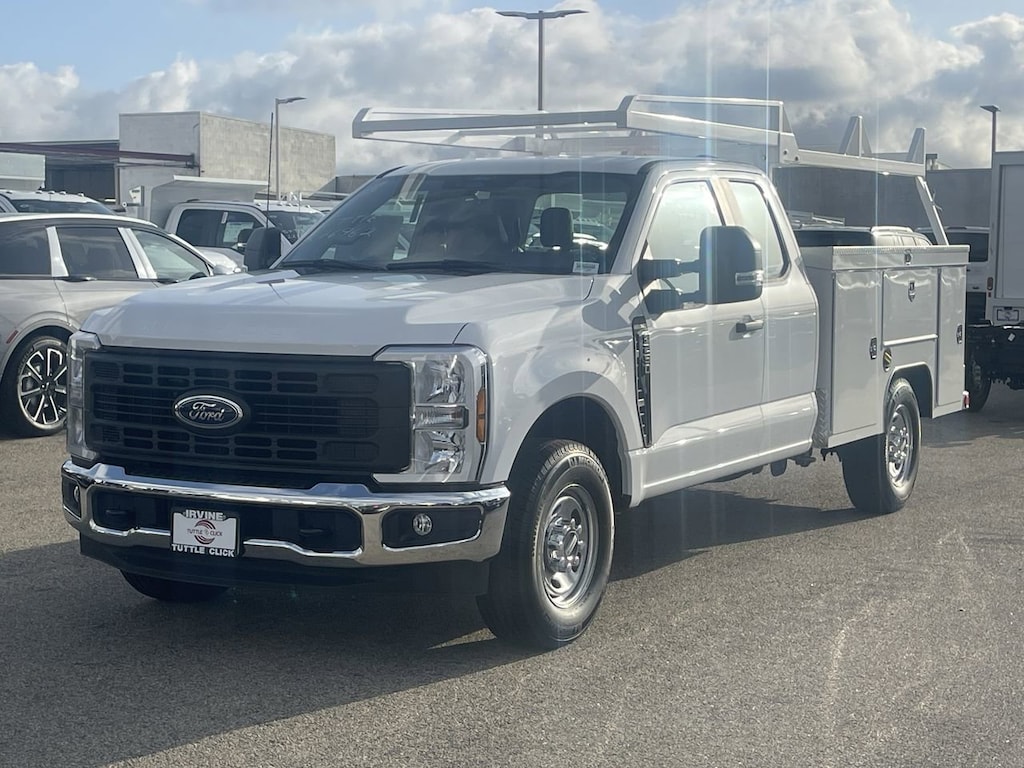New 2024 Ford Super Duty F-250 SRW XL SCELZI 8' UTILITY Truck Super Cab