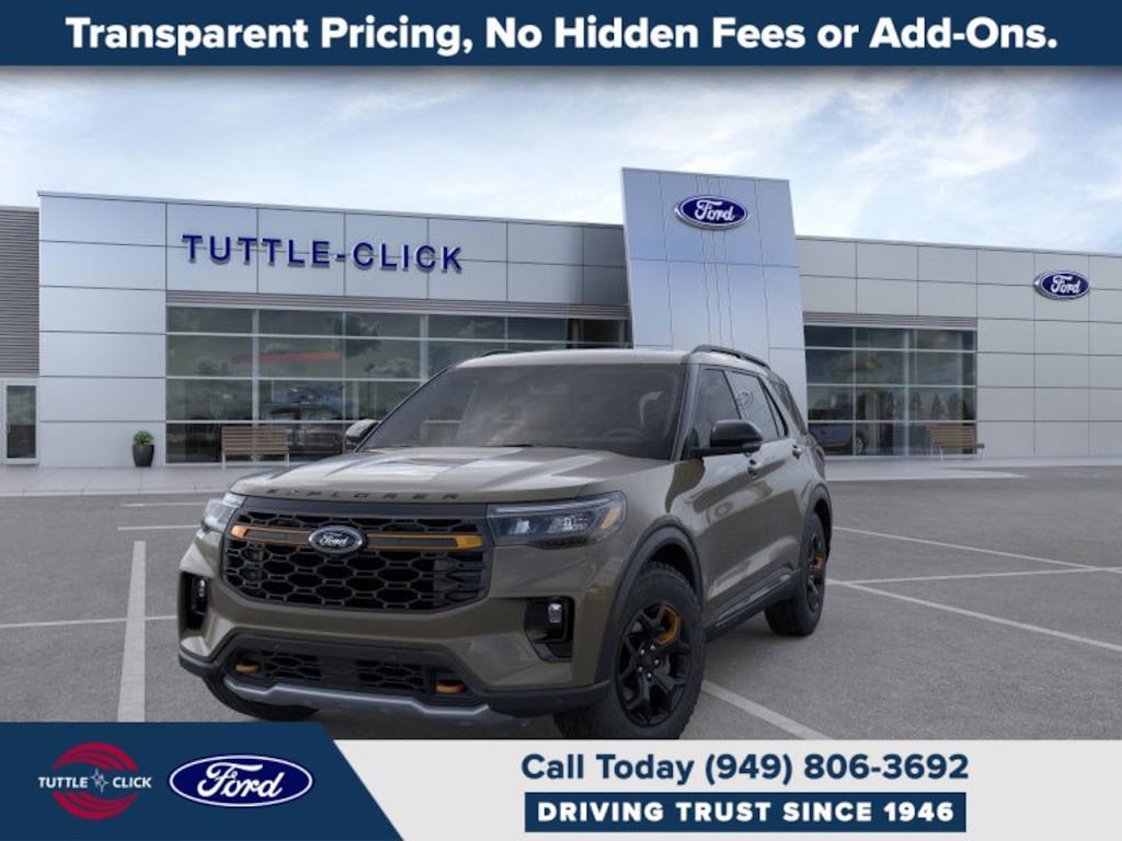 New 2026 Ford Explorer Tremor SUV