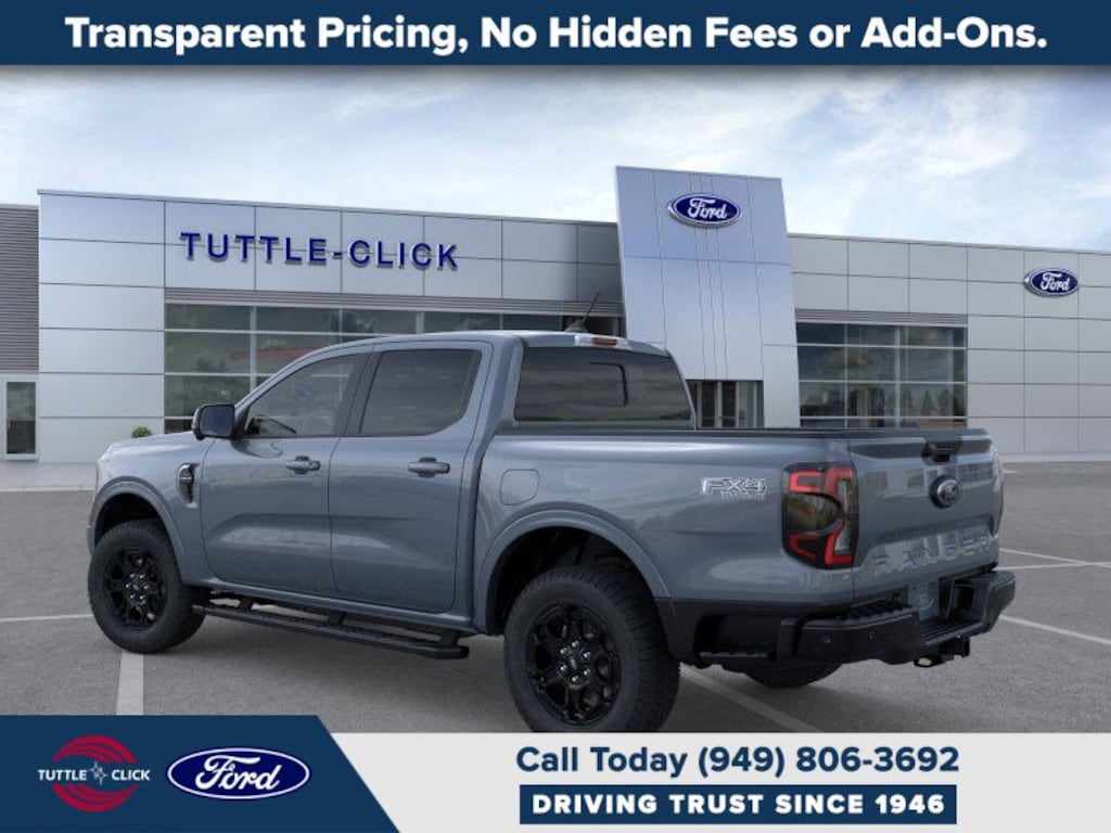 New 2025 Ford Ranger LARIAT Truck SuperCrew