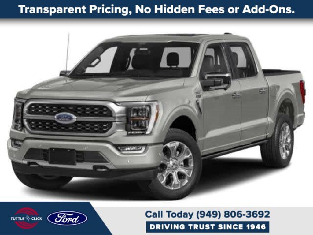 Used 2021 Ford F-150 Platinum Truck SuperCrew Cab