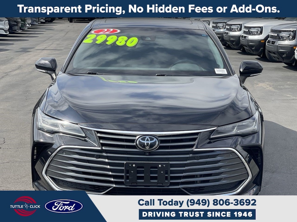 Used 2022 Toyota Avalon Limited Sedan