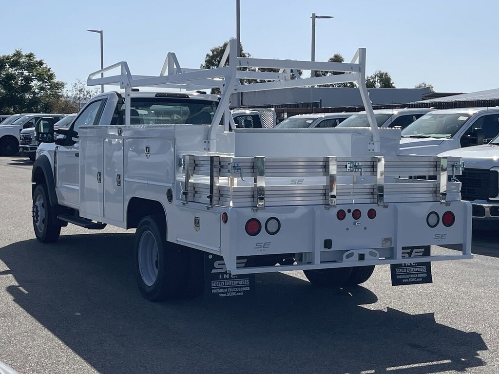 New 2024 Ford Super Duty F-550 DRW XL SCELZI 12' COMBO Truck Standard Cab