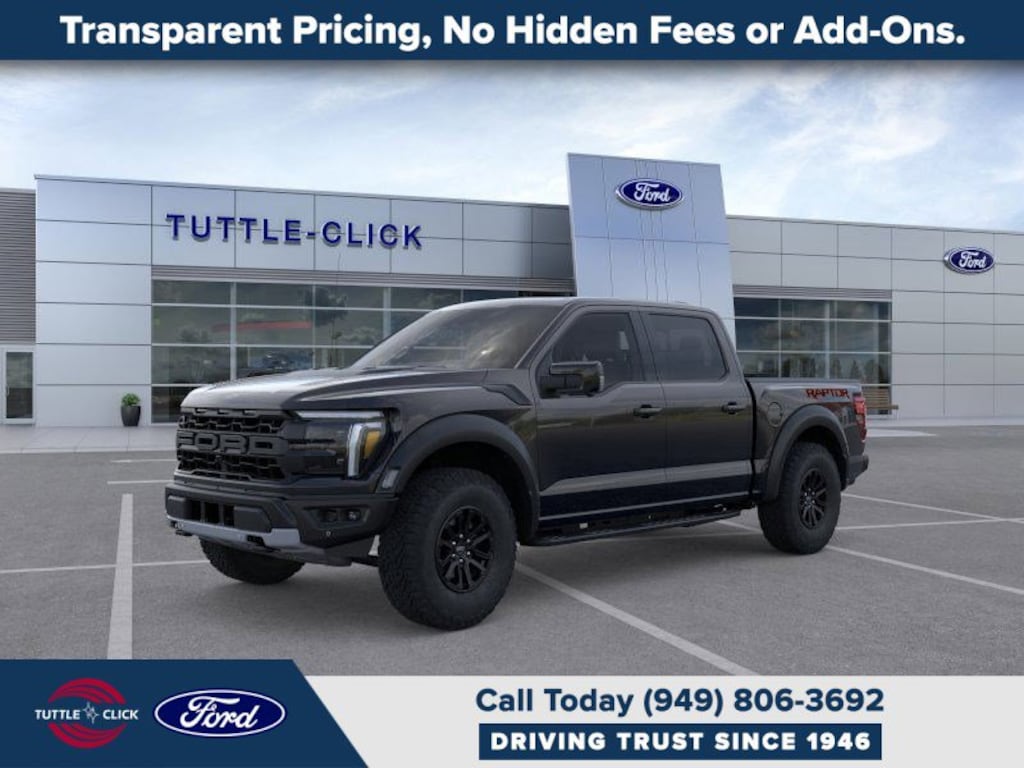 New 2025 Ford F-150 Raptor Truck SuperCrew Cab