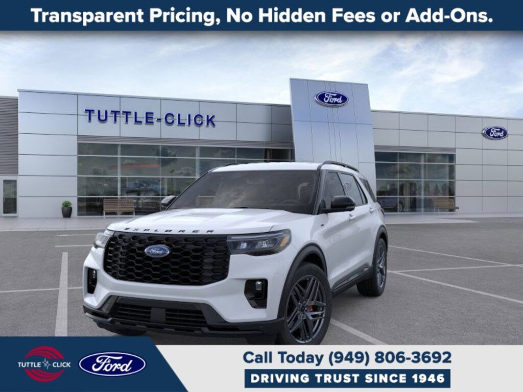 New 2026 Ford Explorer ST-Line SUV