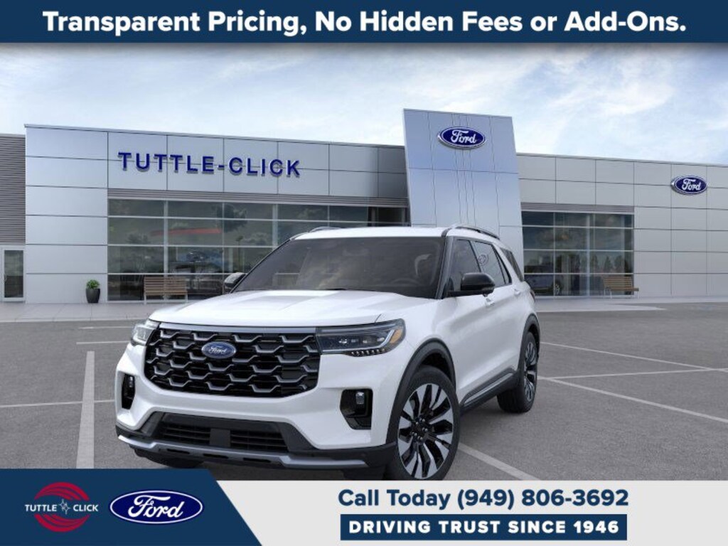 New 2026 Ford Explorer Platinum SUV