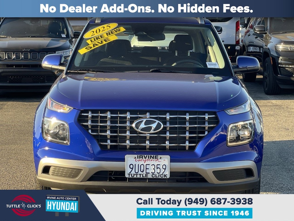 Certified 2025 Hyundai Venue SEL SUV
