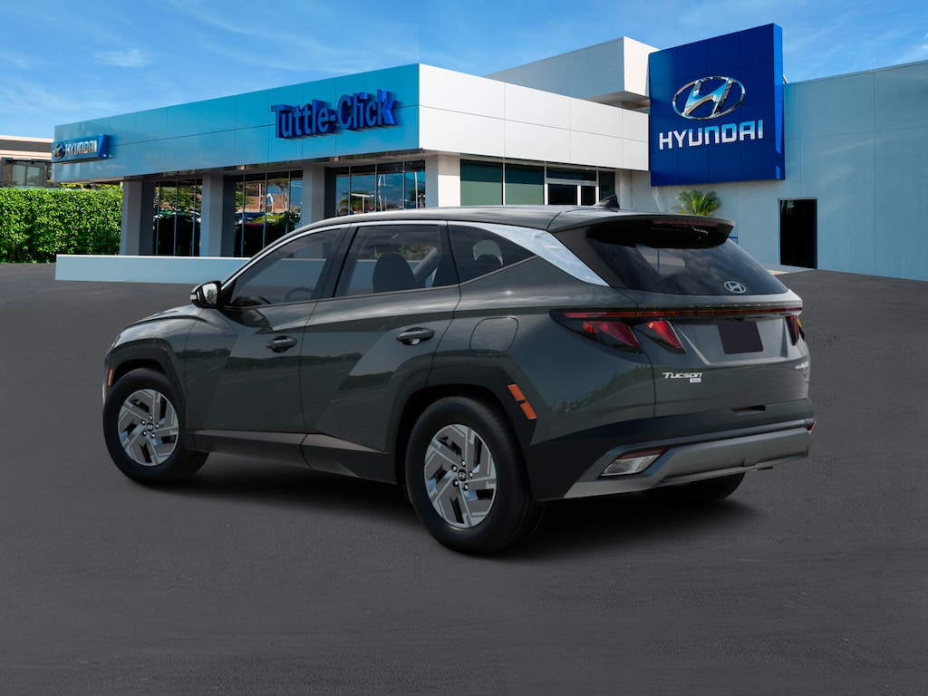 New 2026 Hyundai Tucson Hybrid Blue SUV
