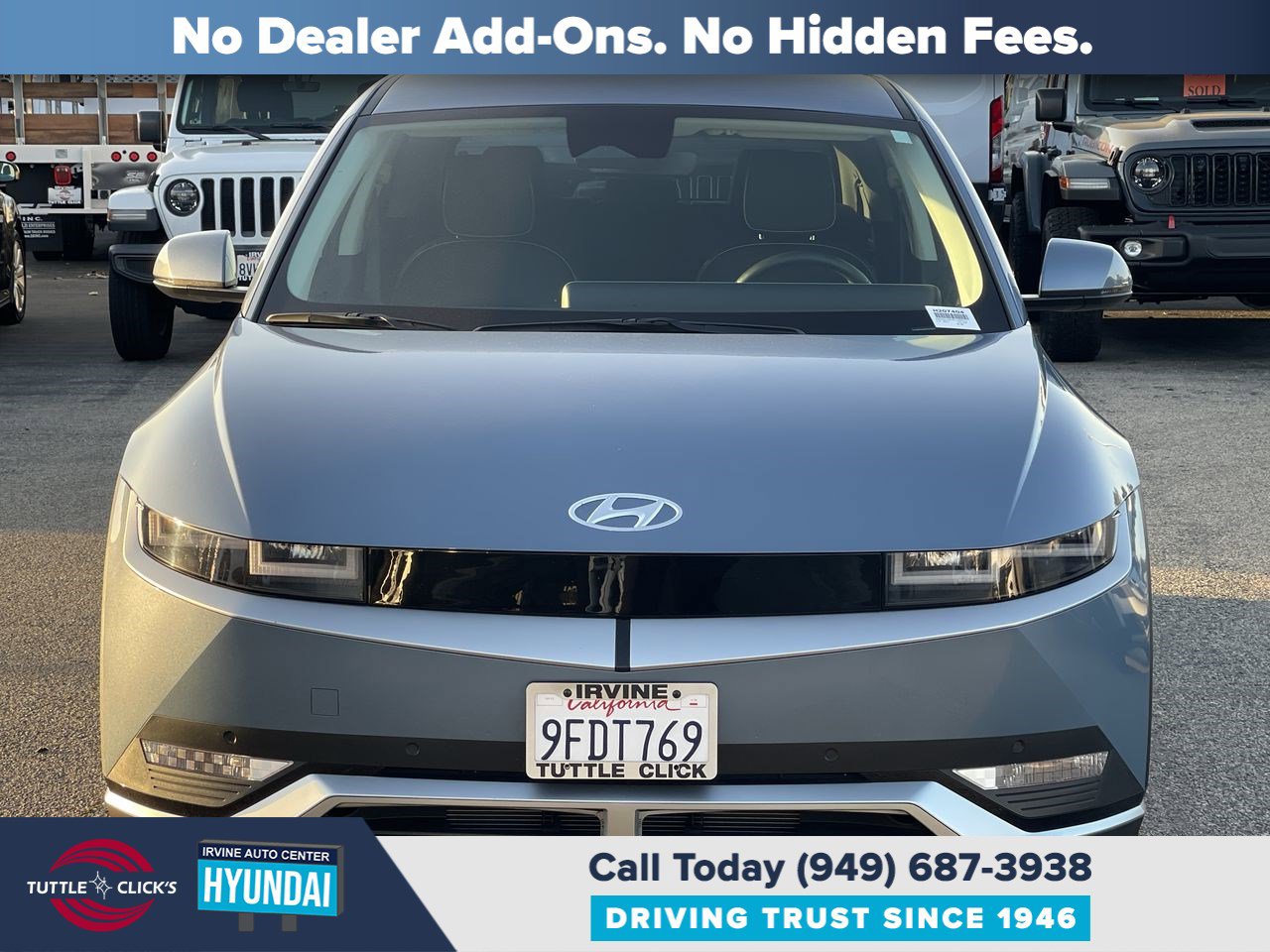 Used 2023 Hyundai IONIQ 5 SEL with VIN KM8KN4AEXPU155603 for sale in Irvine, CA