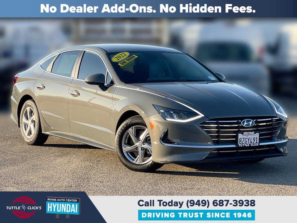 Certified 2022 Hyundai Sonata SE Sedan