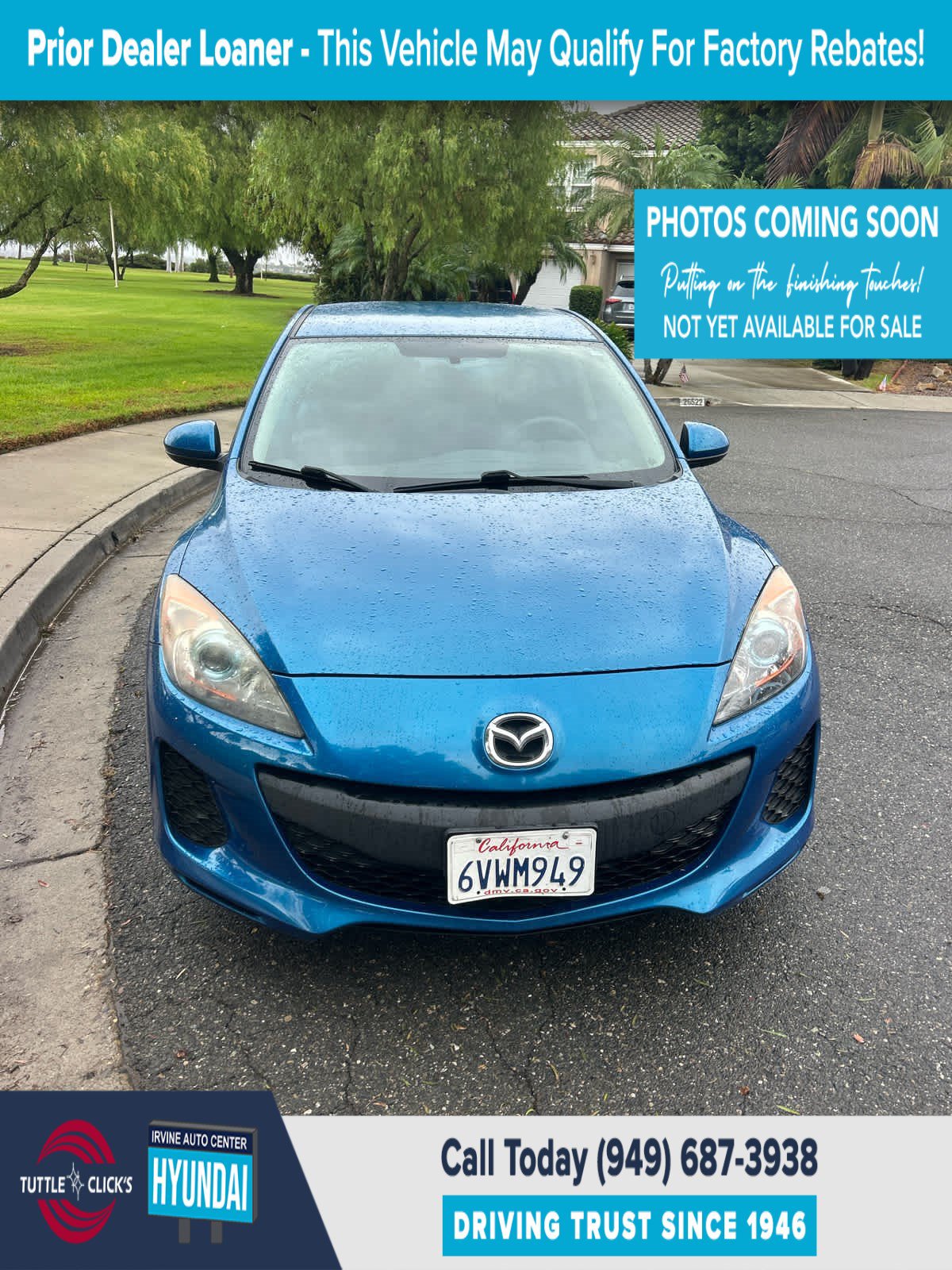 2012 Mazda Mazda3 i Touring SKYACTIV Sedan