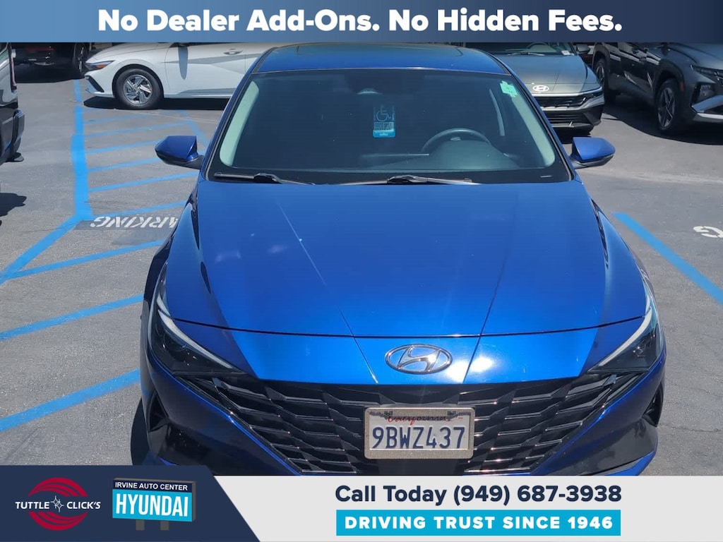 Certified 2022 Hyundai Elantra SEL Sedan