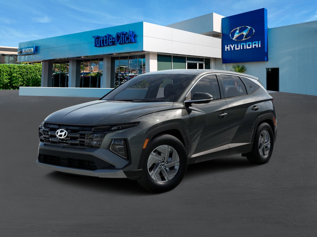 New 2026 Hyundai Tucson Hybrid Blue SUV