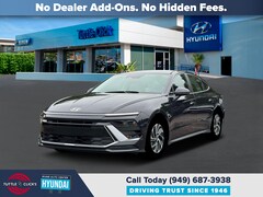2026 Hyundai Sonata Hybrid Blue Sedan